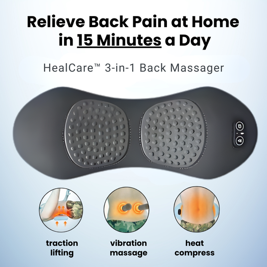 HealCare™ 3-in-1 Back Massager